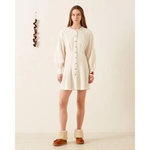 New NWT Alix of Bohemia Dress Snow Quincy Sun